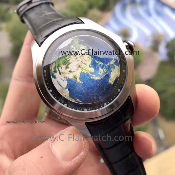Copy Corum Big Bubble Limited Edition Watch SS Earth Face